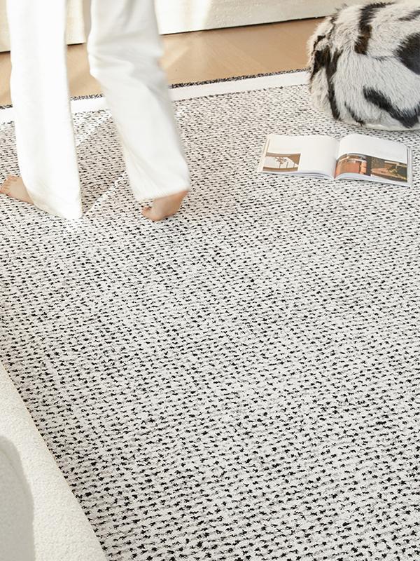 2025 New Arrival Rubber-Free Antibacterial Carpet Living Room French Fancy Sofa Coffee Table Foot Mat Bedroom Bedside Mats