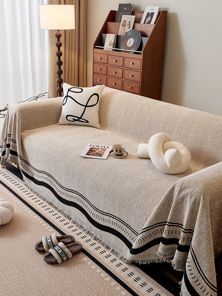 Sofa Towel Cover Cloth New Arrival Sofa Cushion 2025 All Year Round Neutral Fancy Universal Full Cover Sofa Cover Blanket