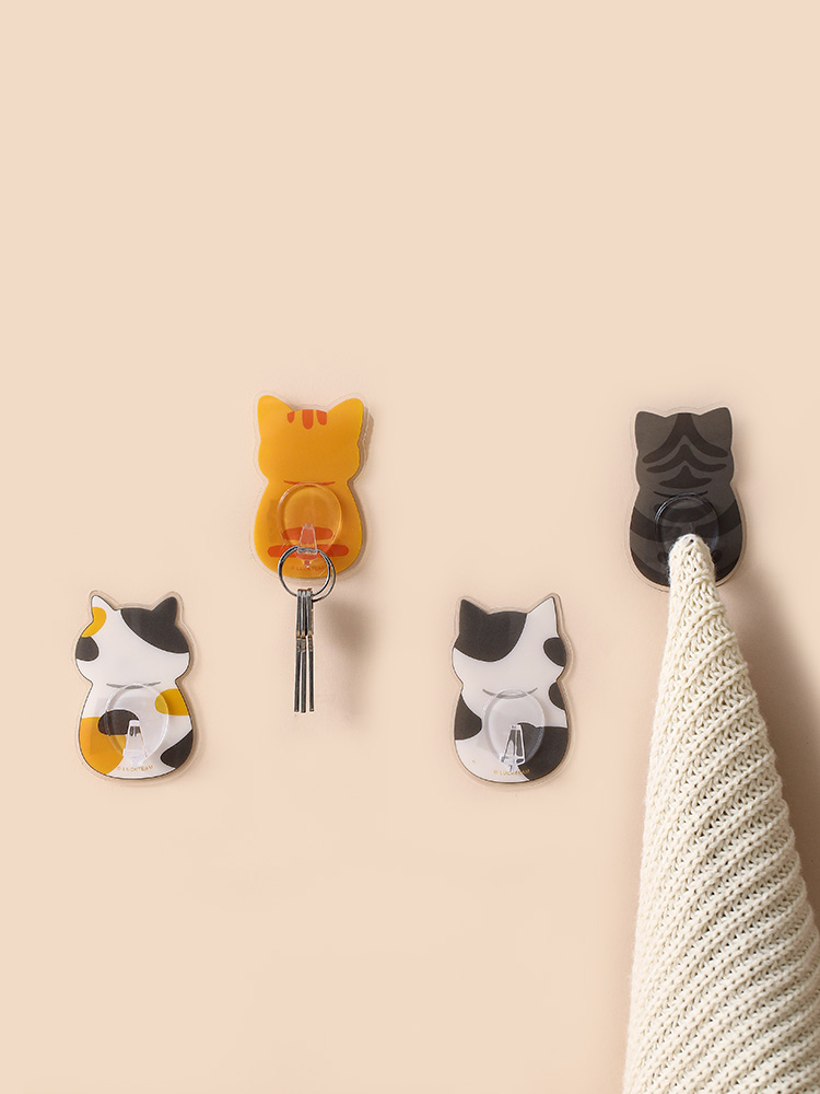 Fasola Seamless Hook Strong Adhesive Punch-Free Nail-Free Kitchen Bathroom Toilet Stickers Wall Surface Sticky Hook