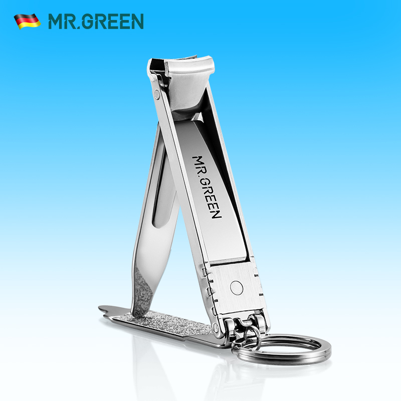 Key Chain Foldable Single Import Stainless Steel Nail Scissors