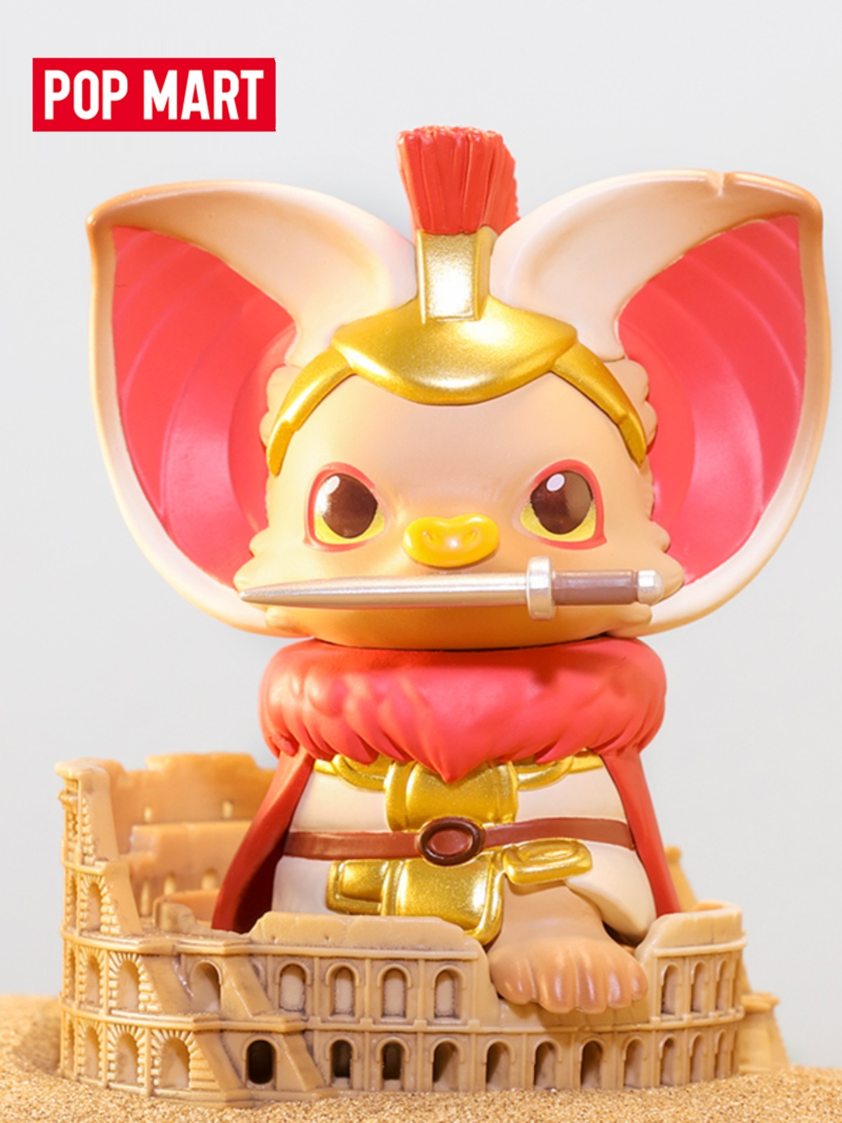PopMart Pop Mart Yoki Travel around the World Series Blind Box Hand-Made Trendy Cute Toy Creative Gift