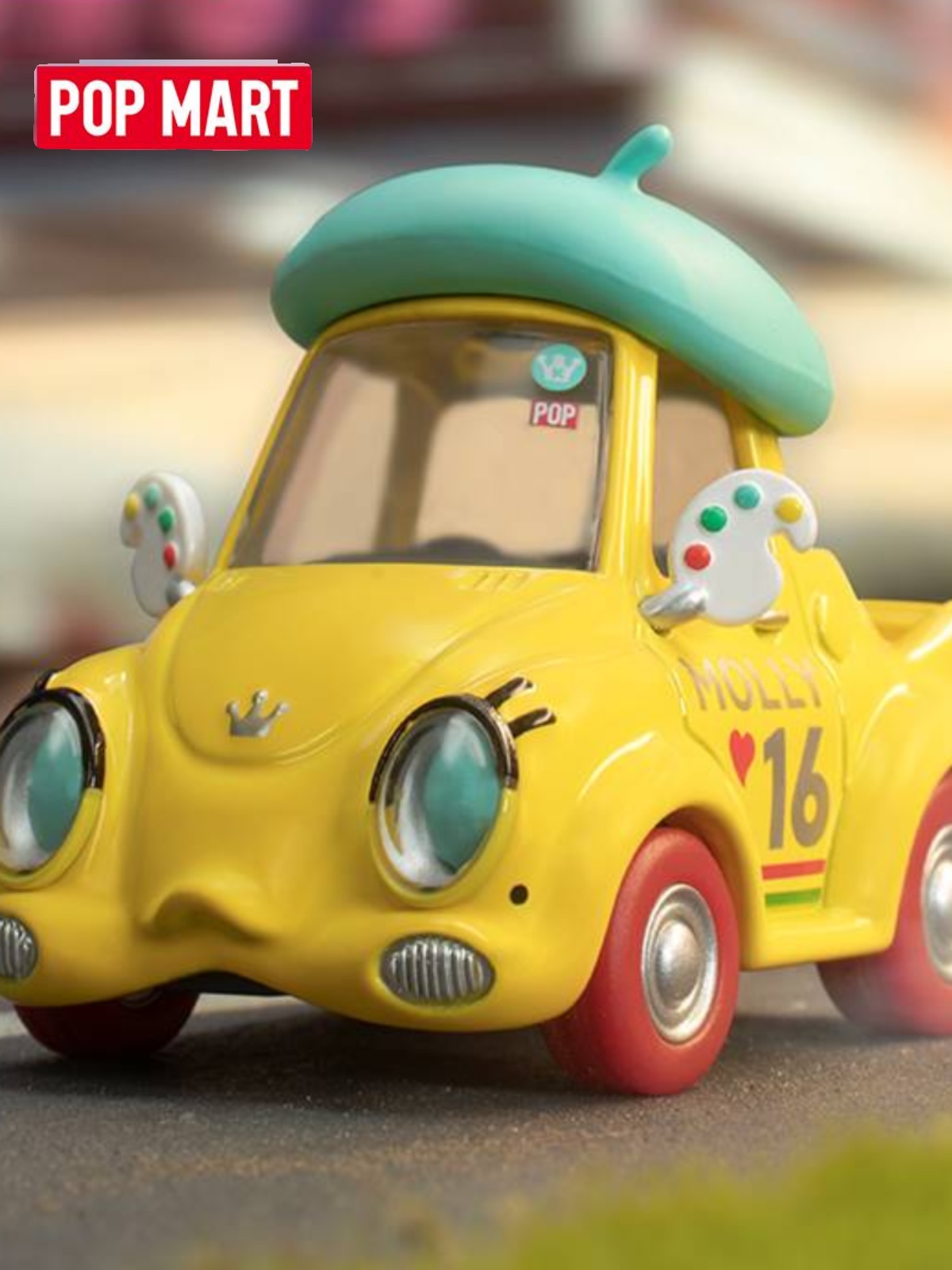 Pop Mart Popcar Happy Weekend Series Confirmed Hand-Made Blind Box Toy Cute Cartoon Gift Box