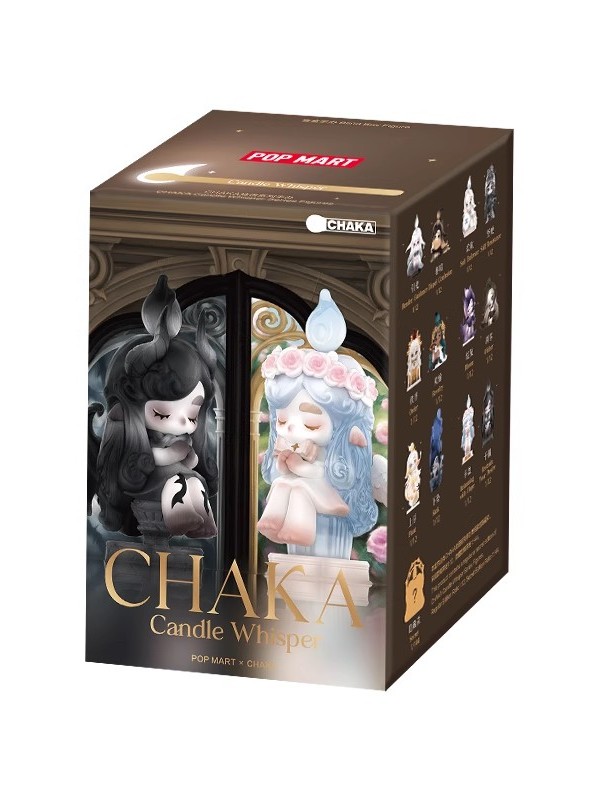 [Tens of Billions] Pop Mart New Chaka Candle Series Hand-Made Blind Box Series Hand-Made Blind Box Toys