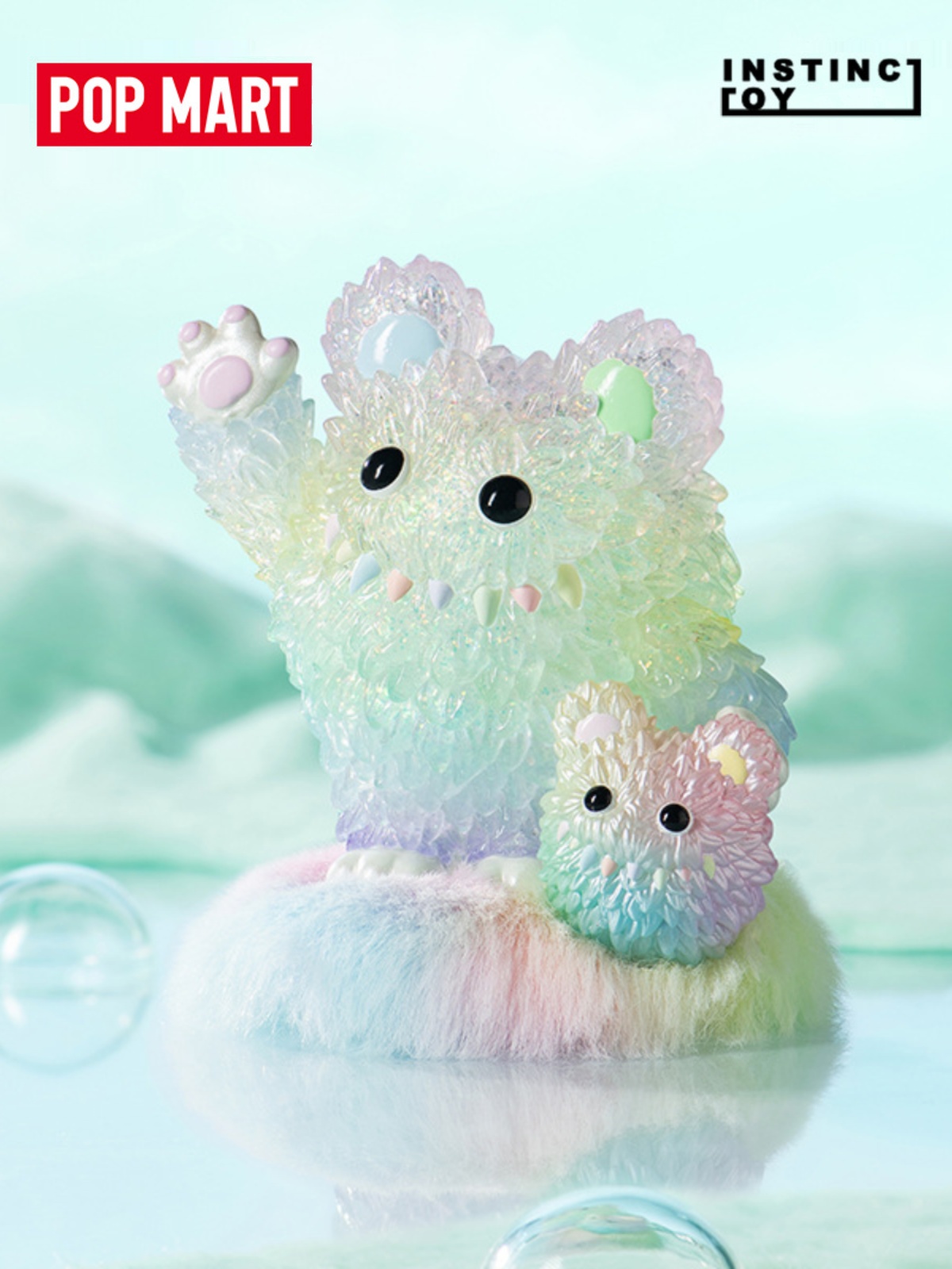 PopMart Pop Mart Instinctoy Mao Monster · Secret Garden Series Blind Box Toy Gift Decoration