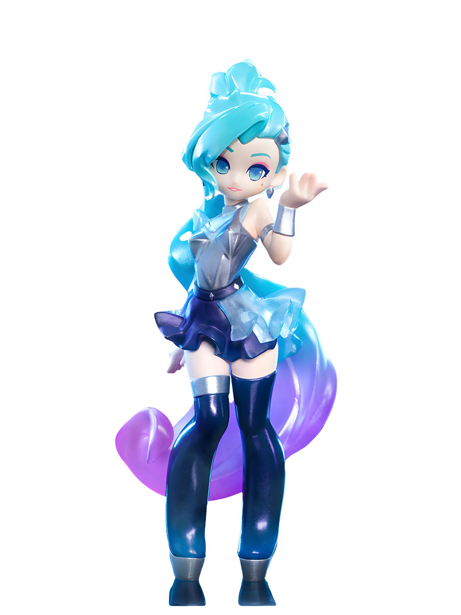 PopMart Pop Mart League of Legends K/DA All out Series Hand-Made Blind Box Fashion Play Decoration Gift