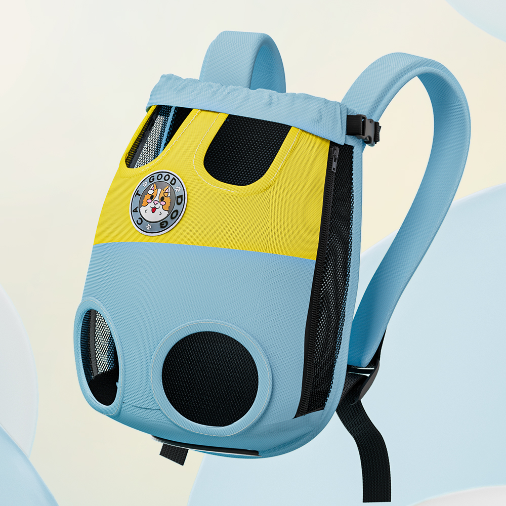 Cat Diaper Bag Strap Chest Bag Open Head Backpack Dog Small Size Dogs Pet Backpack Lightweight Portable Cat Bag