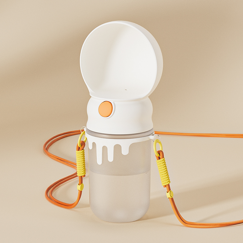Dog Outing Water Cup Portable Drinking Water Apparatus Outdoor Drinking Water Dog Kettle Walking Dog Pet Portable Cup Puppy Feeding Water