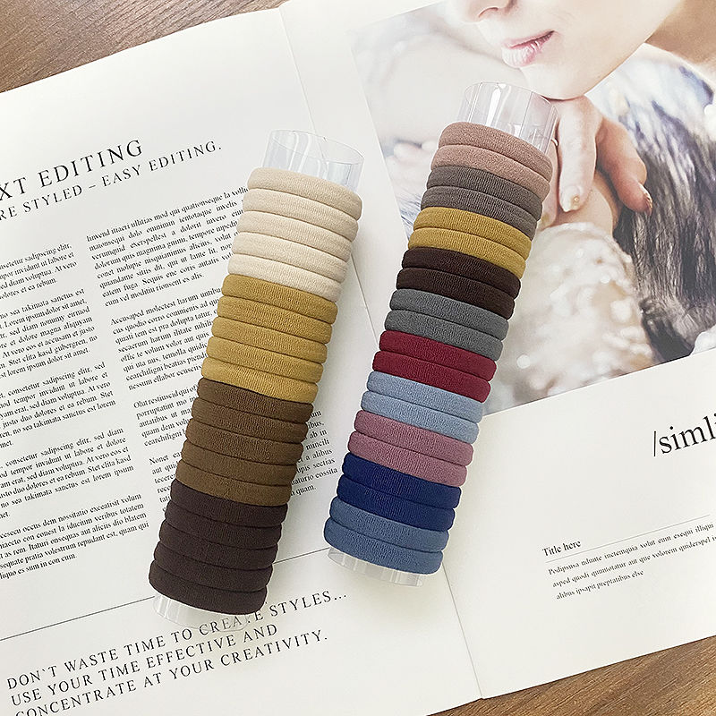 Durable Seamless Rubber Hair Bands - Best Seller