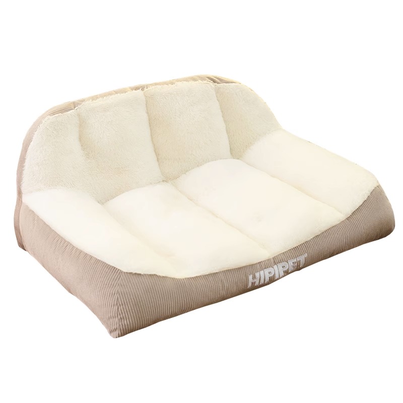 Hippie Dog Kennel All Year Round Neutral Small Size Dogs Teddy Bichon Dog Bed Winter Heattech Sofa Cushion Sleep