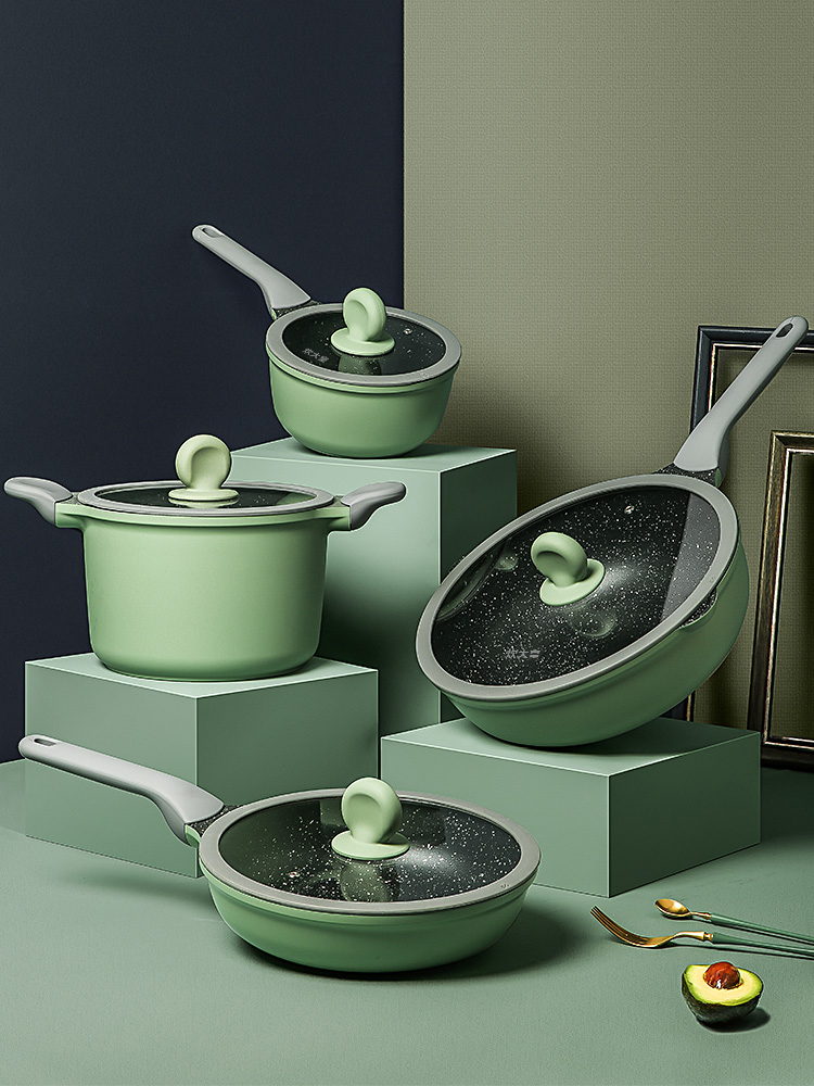 Cooker King For Home Kitchen Combination Gas Pot Set