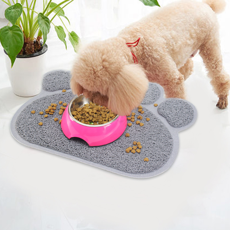 Big Sale Pet Supplies Placemat Dog Bowl Mat Cat Placemat Cat Bowl Anti-Overflow Placemat Cat Dog Food Bowl Placemat