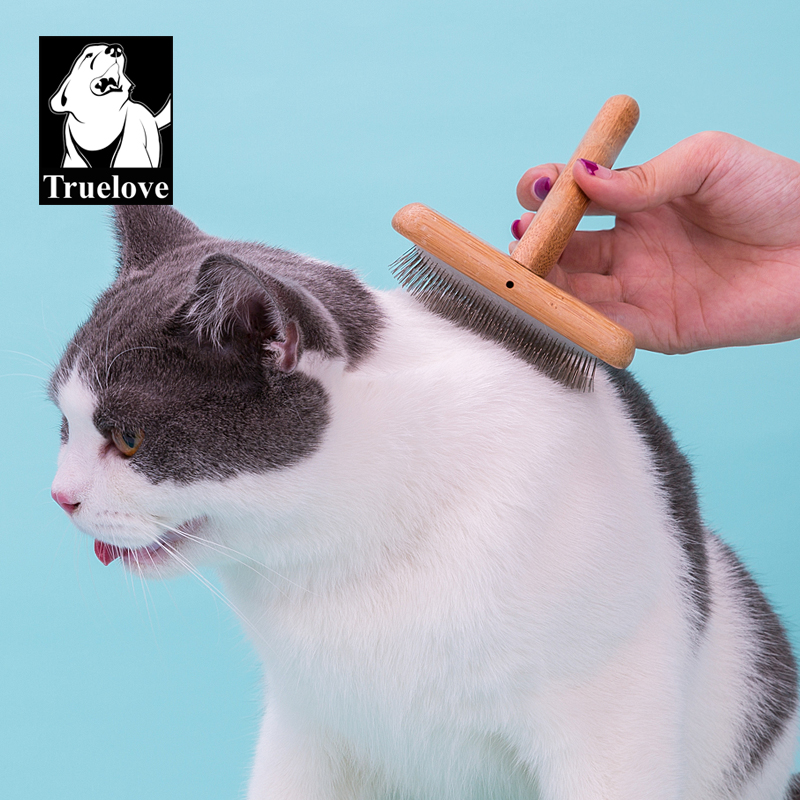 Truelove Dog Hair Comb Cat Comb Cat and Dog Hair Brush Square Teddy Needle Comb Hair Removal Brush Pet Supplies