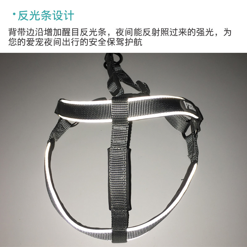 Dog Hand Holding Rope Large Dog Golden Retriever Dog Chain Small Size Dogs Dog Leash Corgi Medium-Sized Dog Supplies Chest Strap