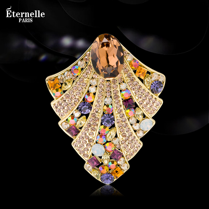 Eternelle Women's Coat Accessories Austrian Crystal