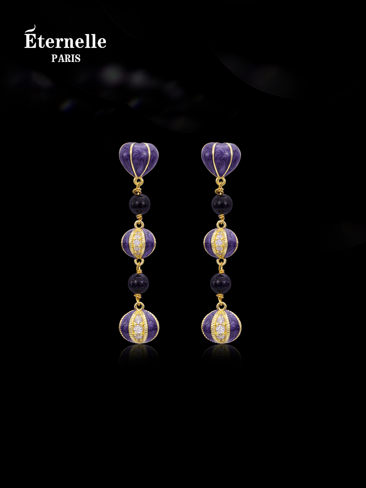 Eternelle Female French Minority Tassel Earrings