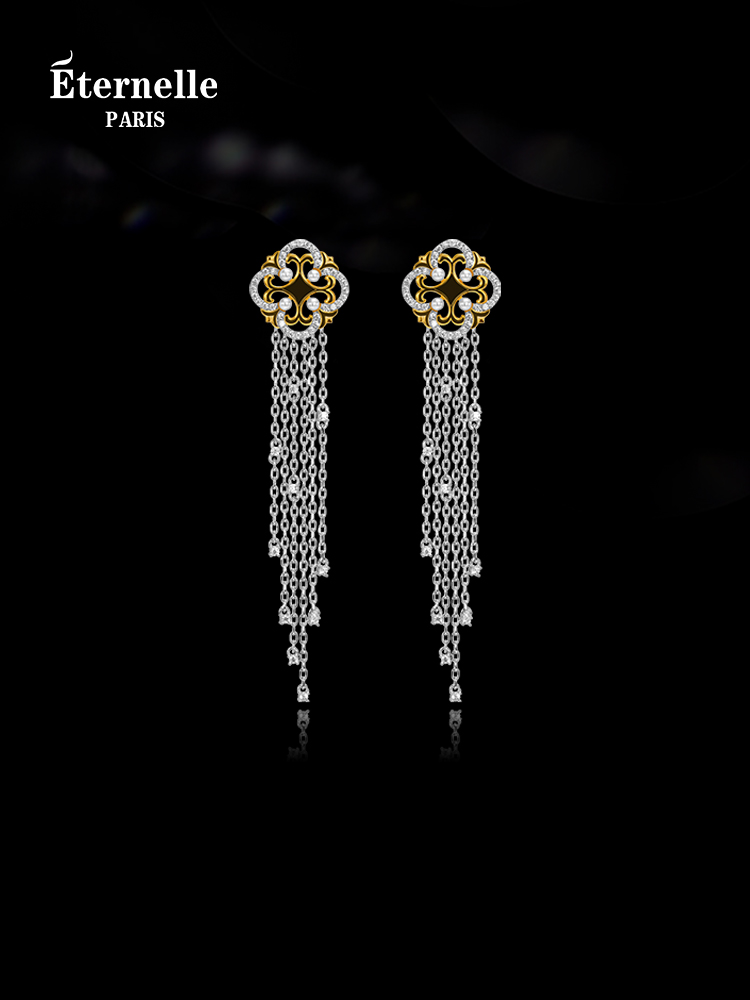 Eternelle Original Design Super Fairy Tassel Earrings