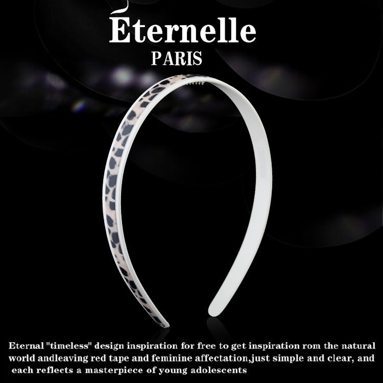 French Eternelle Lady Style Hair Accessories European and American Ladies Hair-Hoop Headband Hairpin Dignified Hair Pressing Headwear Barrettes