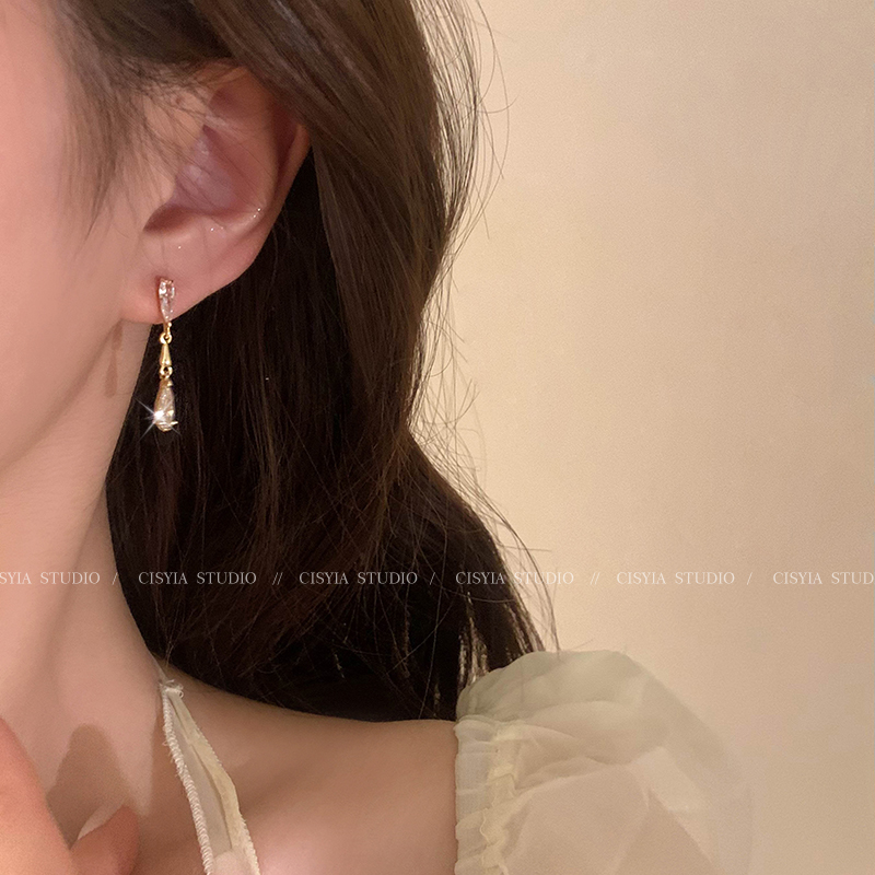 Niche Design Women's Premium Zircon Earrings