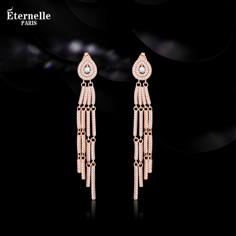 Eternelle Original Design Women's Sterling Silver Earrings