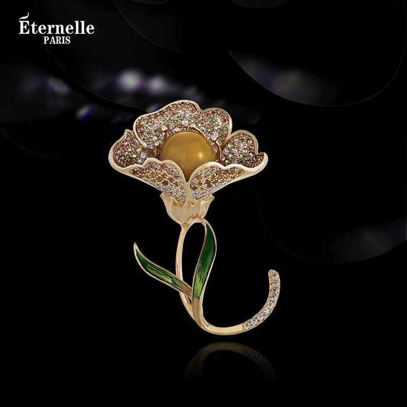 Eternelle Vintage Women Accessible Luxury Temperament Brooch