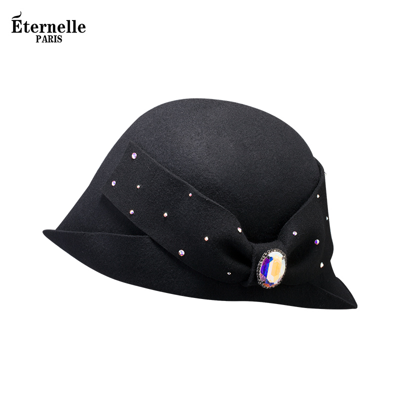 Internet Celebrity France Crystal Stylish Casual Hat Accessory