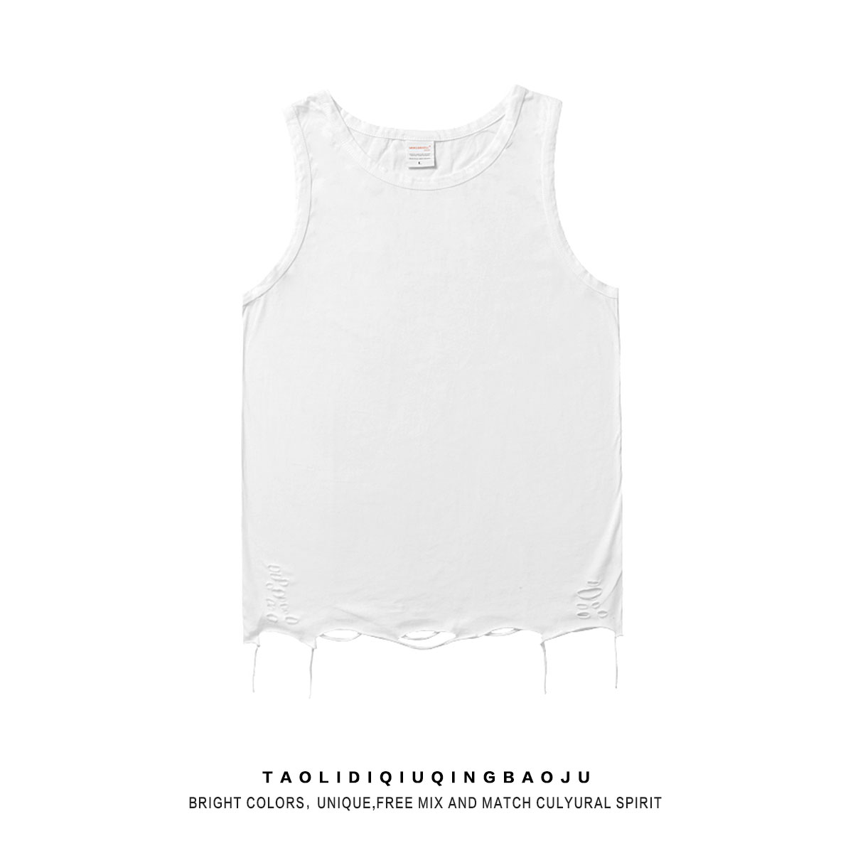 Escape from the Earth Bandage Dress Inner Hip-Hop Ins Trendy Vest