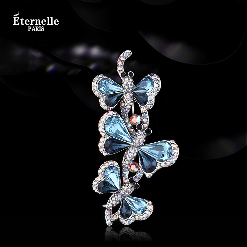 Eternelle France Personality Butterfly Gift Brooch