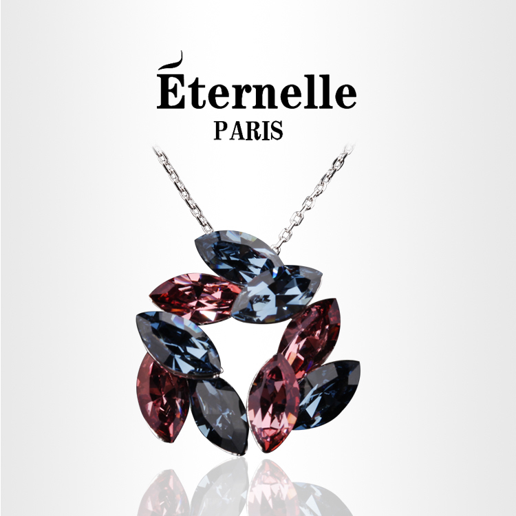 Eternelle Pendant Necklace with Austrian Crystal
