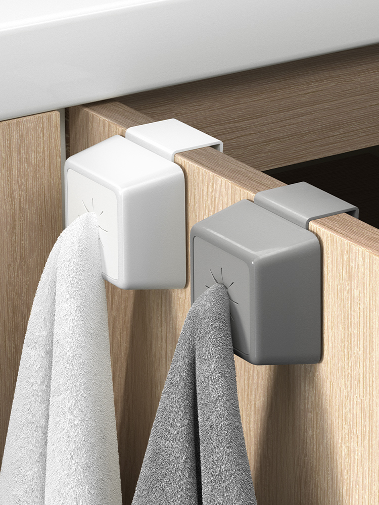 Japanese-Style Kitchen Rag Storage Non-Perforated Towel Hook