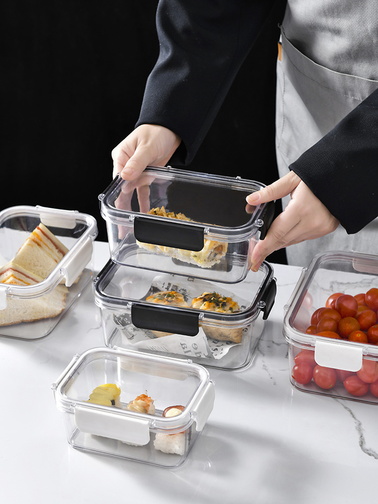 Crisper Food Grade Refrigerator Special Storage Box Frozen with Lid Sealed Box Food Dumplings Box Vegetable Food Can