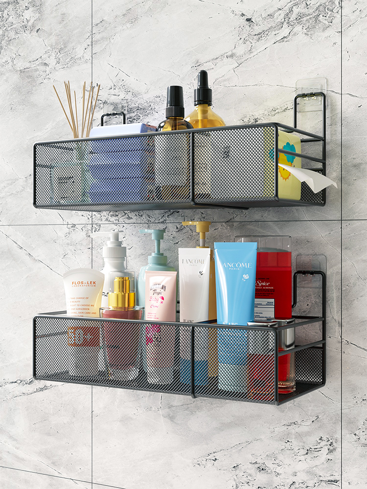 Wall-Mounted Toilet Shower Wall-Mounted Storage Rack