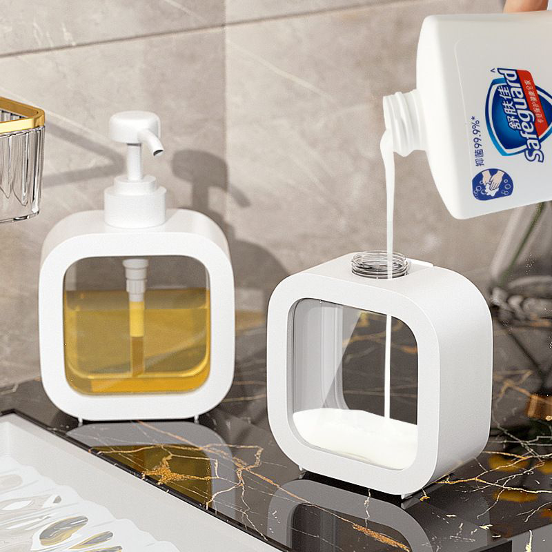Shower Gel Laundry Detergent Storage Bottle Portable Detergent Pump Bottle Shampoo Foam Hand Sanitizer Bottle Fire Extinguisher Bottles