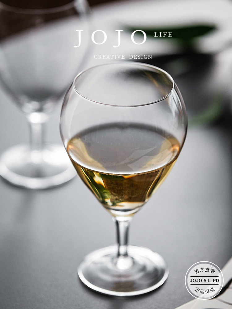 Jojo's L. Pd. Corresponding. Water Drop Glass For Home Crystal Goblets Wine Glass | Corresponding