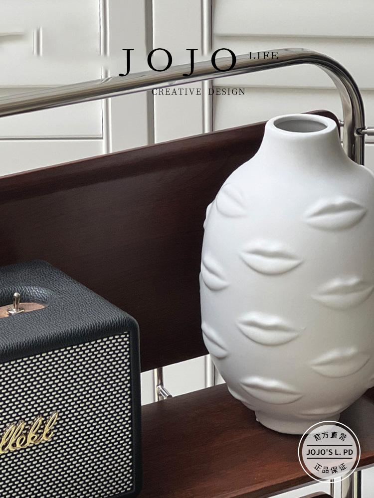 Jojo's L. Pd. Nilong. Ceramic Vase Home Living Room Crafts Decoration Hydroponic | Nylon