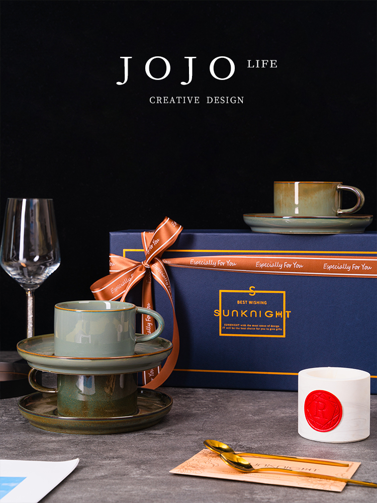 Retro Ceramic Coffee & Tea Set - Jojo's L. PD Surimi Series