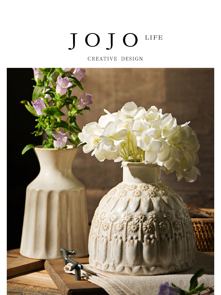 Jojo's L. PD · Love · Vase For Home Fancy Decoration Flower Arrangement Retro Water Planting Bottle | Love