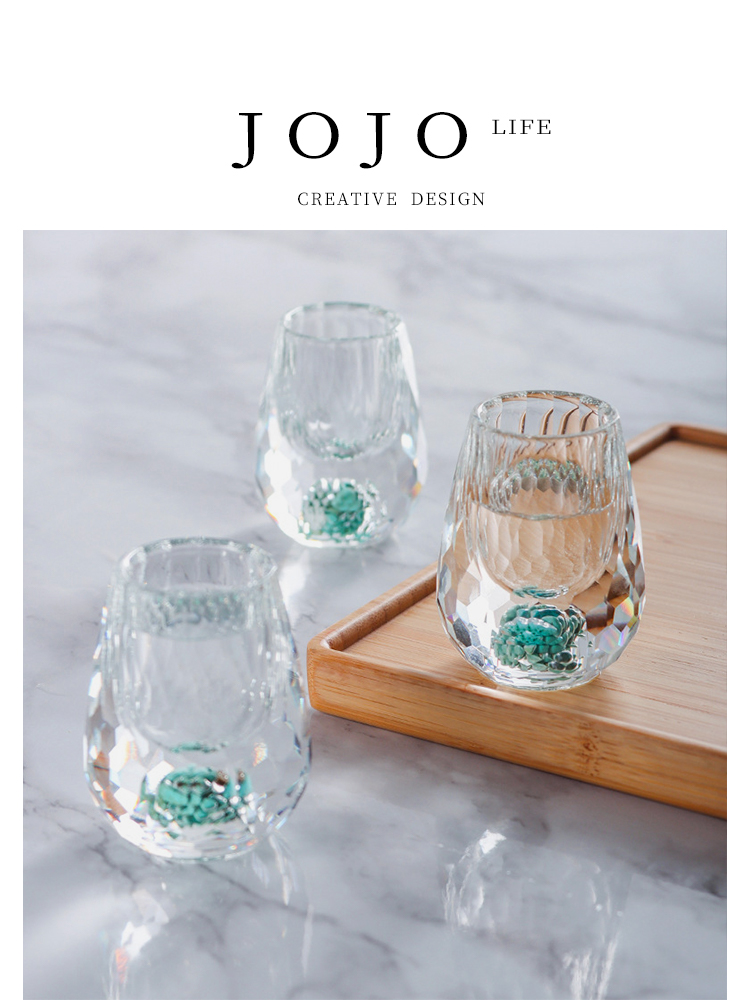 Jojo's L. PD · Source Liquor Divider Household Spirit Glass Glass Creative and Slightly Luxury Wine | Source Reward