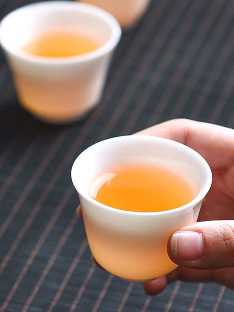 Jojo's L. Pd. Ziquan Jian. Dehua White Jade White Porcelain Small Teacup Master Cup Ceramics | Occupy