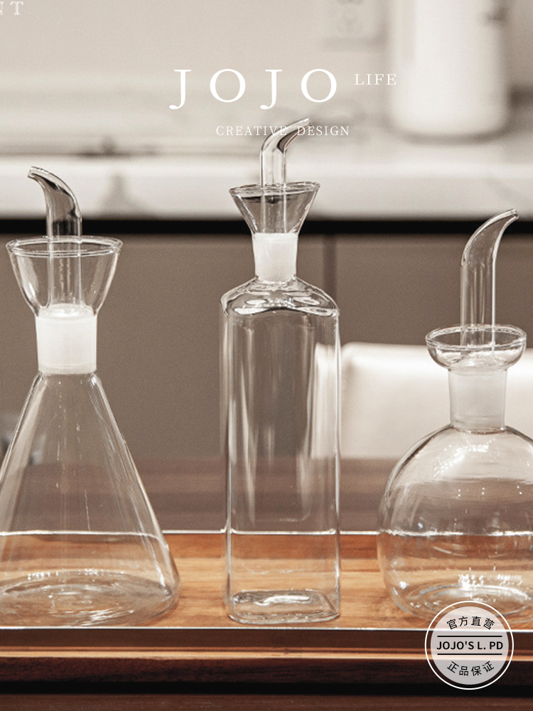 Jojo's L. Pd. Ancestor. Oiler Set Three-Piece Set with Lid High Temperature Resistant Borosilicate | Xinzu
