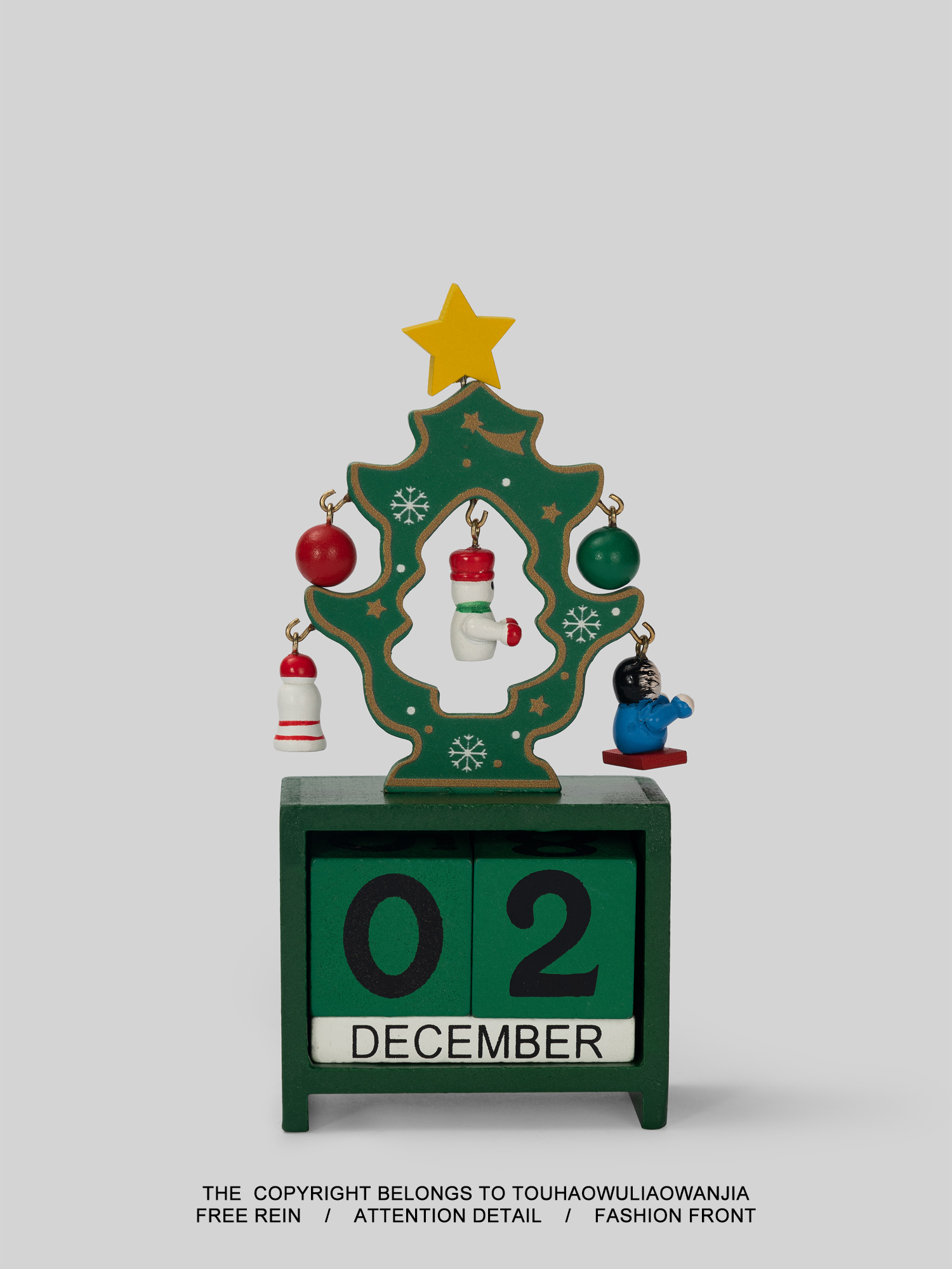 Ta Boring Green Christmas Tree Gift Desktop Decoration