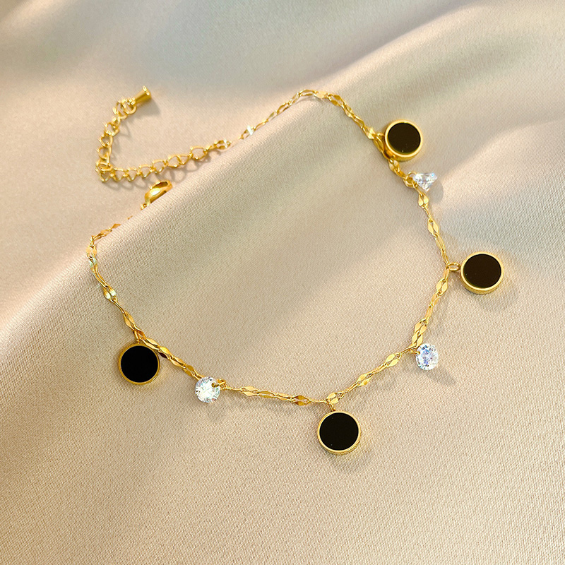 Instagram Fancy Accessible Luxury Non-Fading Mori Style Anklet