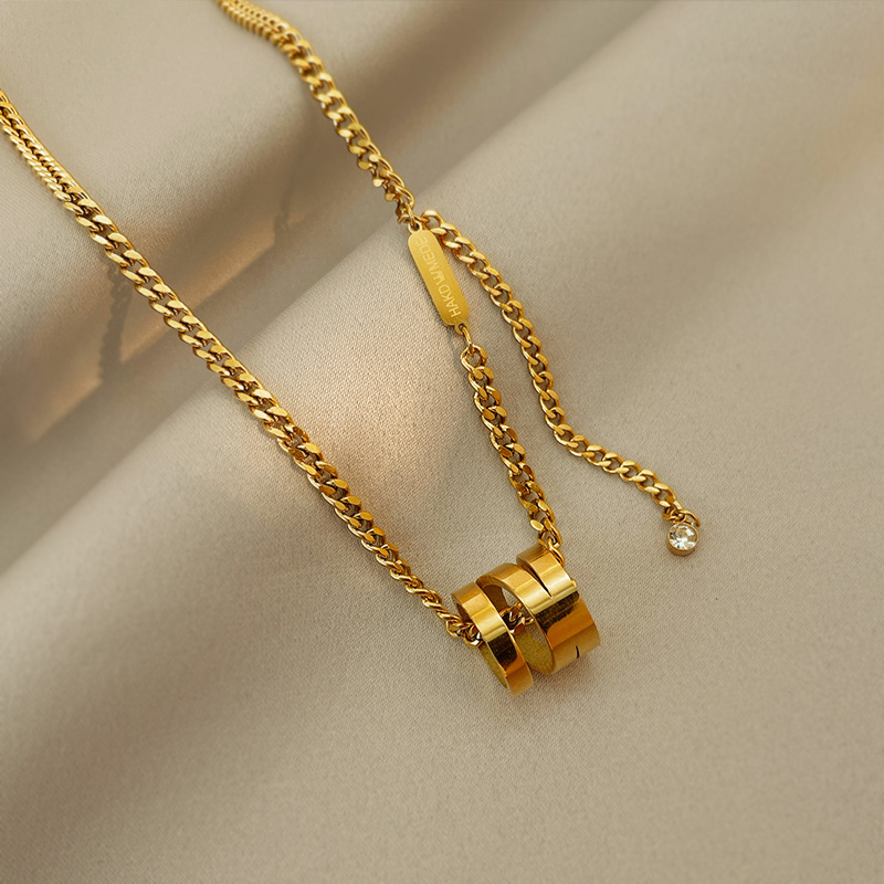 INS Titanium Steel Stylish Hip Hop Niche Style Women's Necklace