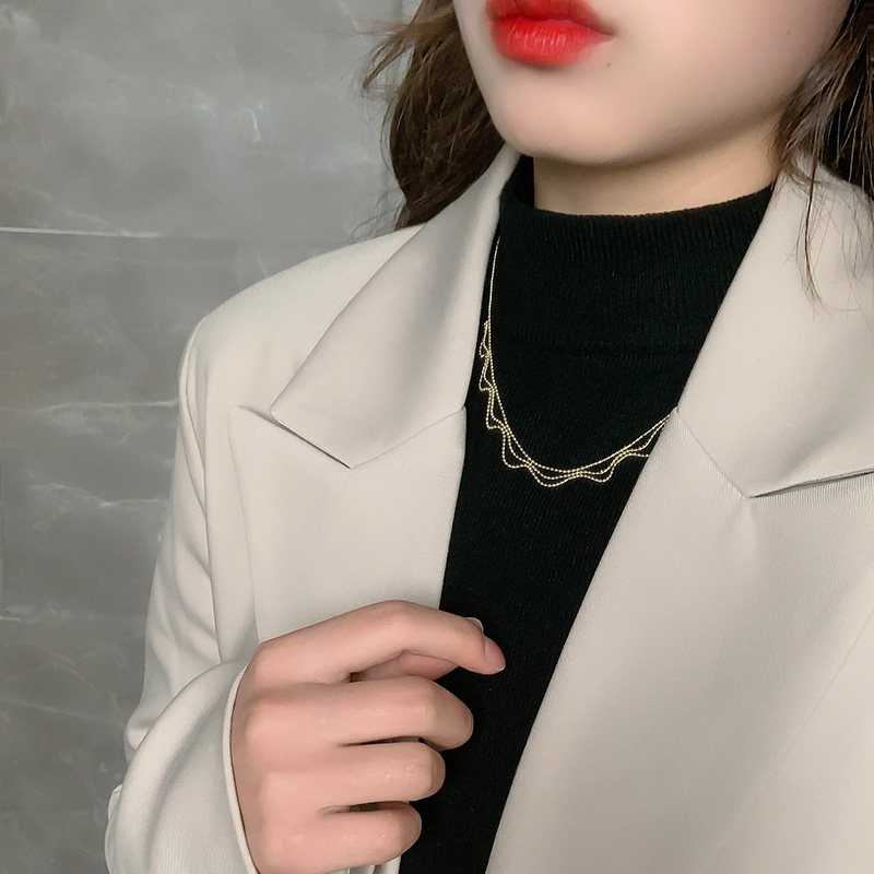 Original Ball Bead Chain Women's Titanium Steel Simple Personalized Lace