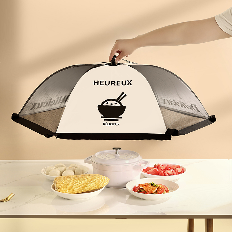 Food Cover Vegetable Cover Vegetable Cover Anti Fly Dish Cover Foldable Dining Table Home Tool Leftovers New Arrival Dustproof Cover