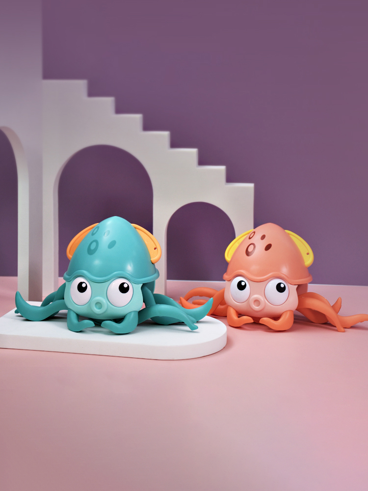 Kids Octopus Walking in Water Can Move and Crawl Water and Land Dual-Use Octopus Baby Baby Beach Swimming Toys