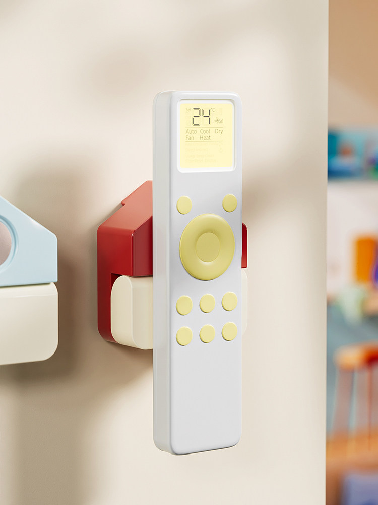 多功能强力吸盘遥控器磁扣墙挂