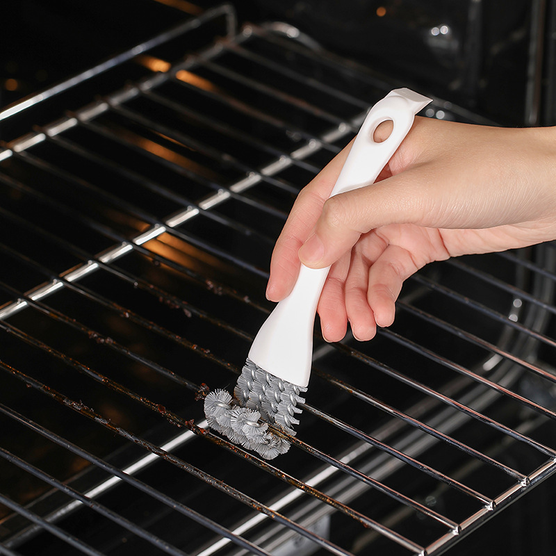 Multi-Functional Cooktop Cleaning Brush Kitchen Special Cleaning Gap Brushes Sink Dead Angle Barbecue Net Cleaning Small Brush