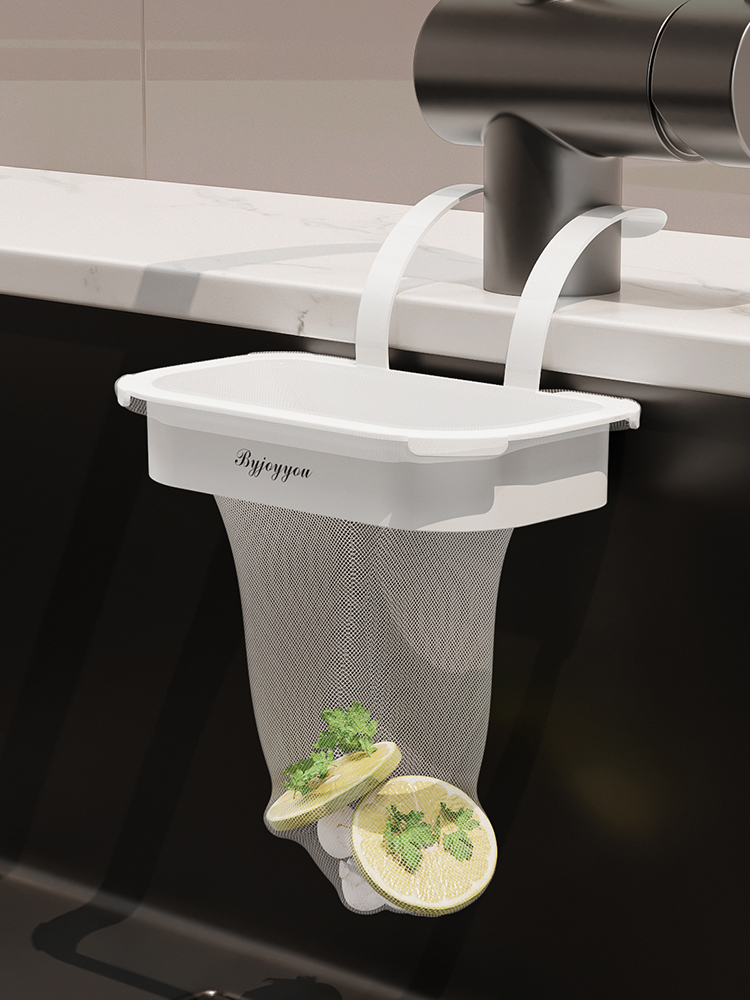Sink Filter Hanging Bag Leachate Bag For Home Kitchen Faucet Buggy Bag Storage Pool Punch Free Hanging Basket Net Pocket