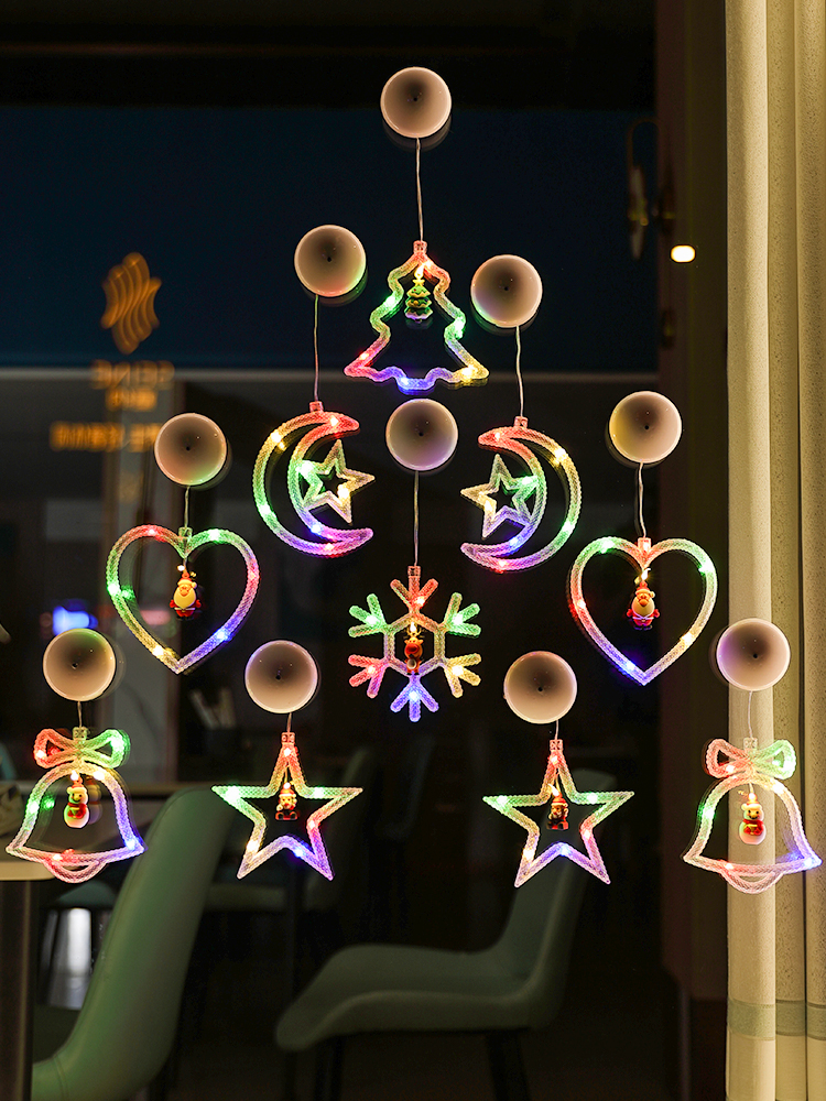 Christmas Decorations Snowflake XINGX Window Decoration Hanging Decoration Shop Photo Props Scene Layout Gas Ambience Light