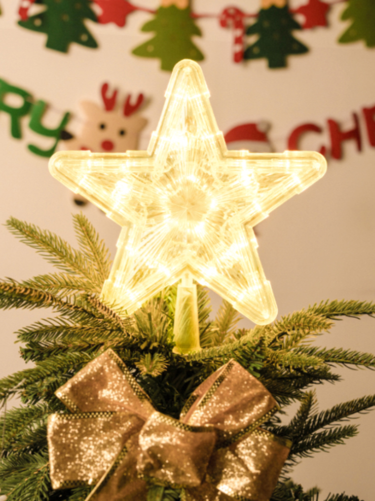 Christmas Decorations Christmas Tree Top XINGX Dress up Accessories Pendant Scene Layout Set Photo Props Atmosphere